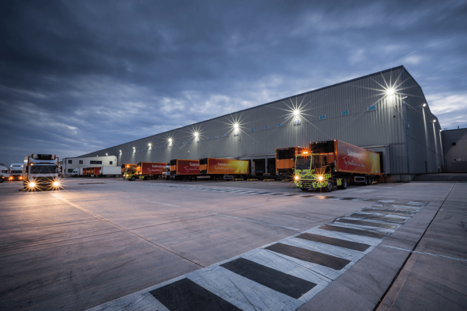 lorry depot