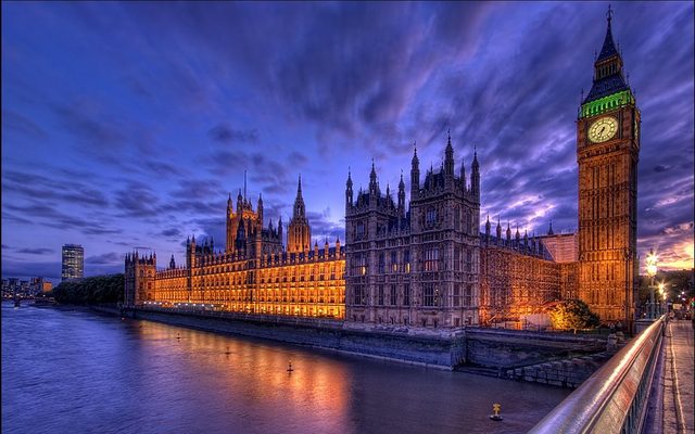 View of the Houses of Parliament