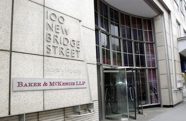 View of Baker McKenzie's current London head office