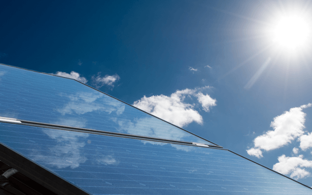 Solar Panels, Electrical Device, Azure Sky