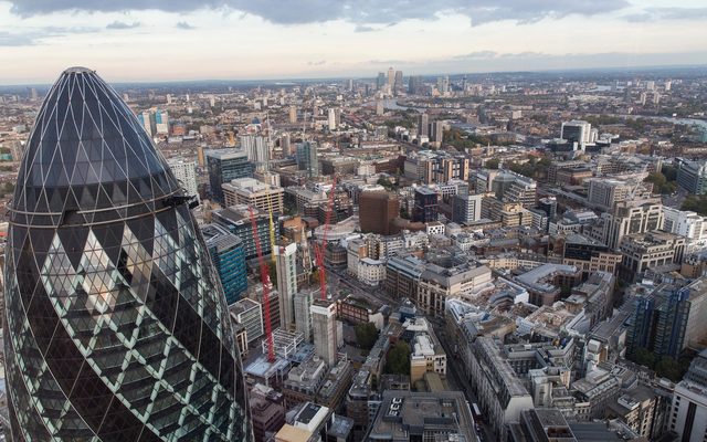 City of London skyline offices