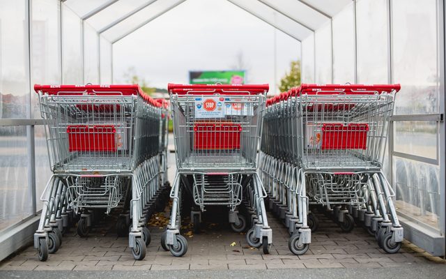 Shopping Cart, Truck, Transportation