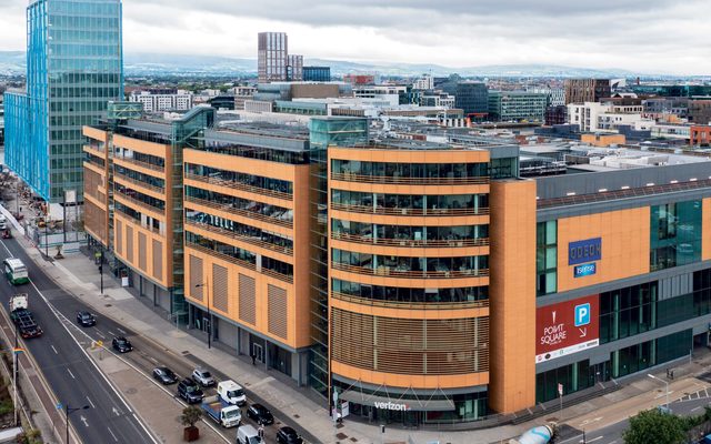 Office Building, Building, Road