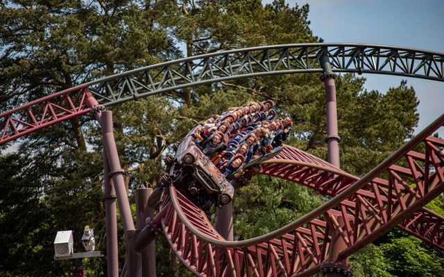 Amusement Park, Roller Coaster, Coaster