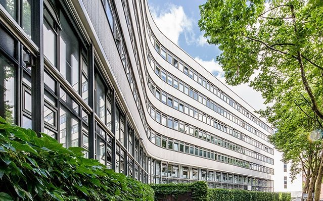Office Building, Building, Grass
