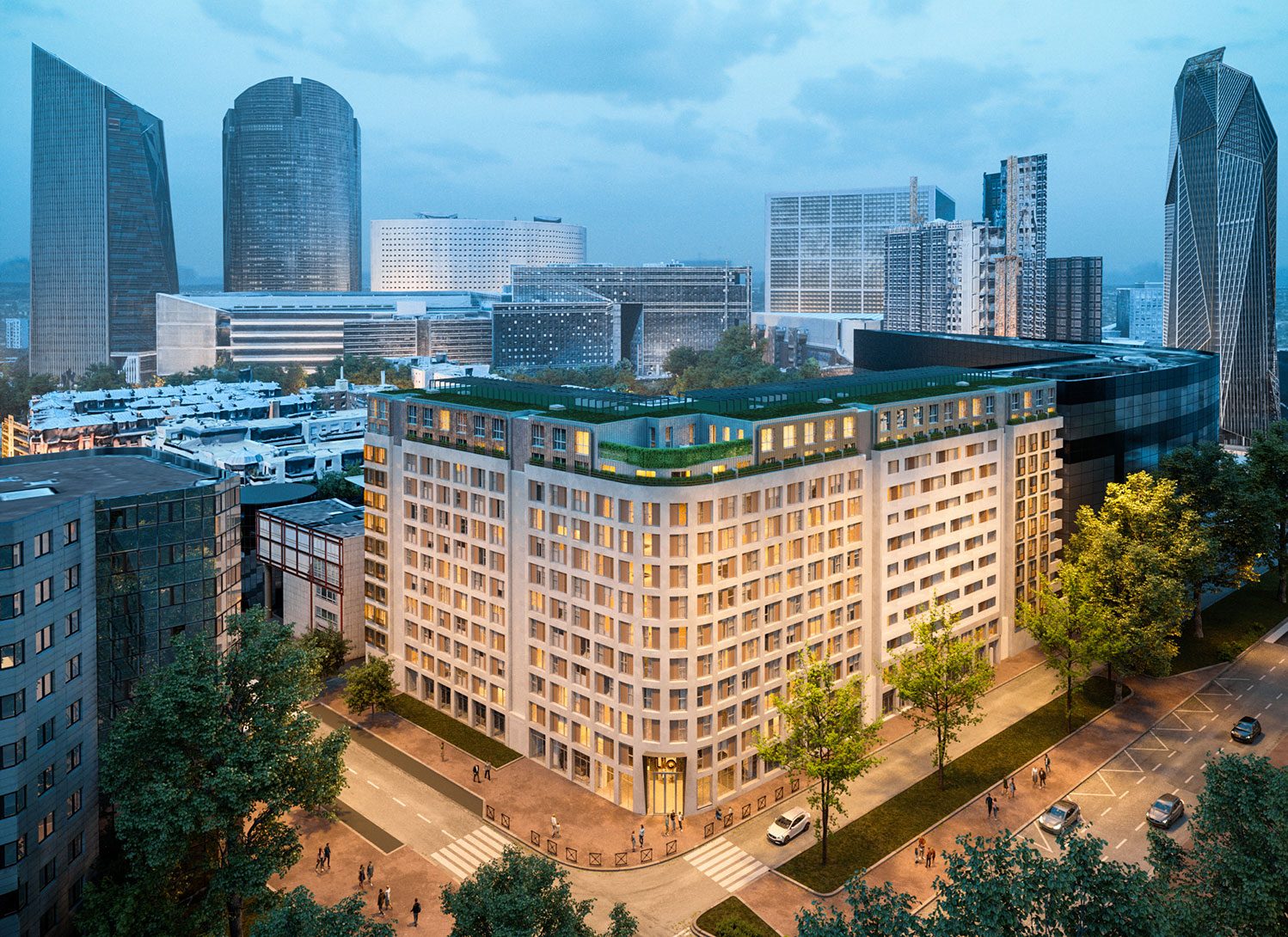 Office Building, Building, City