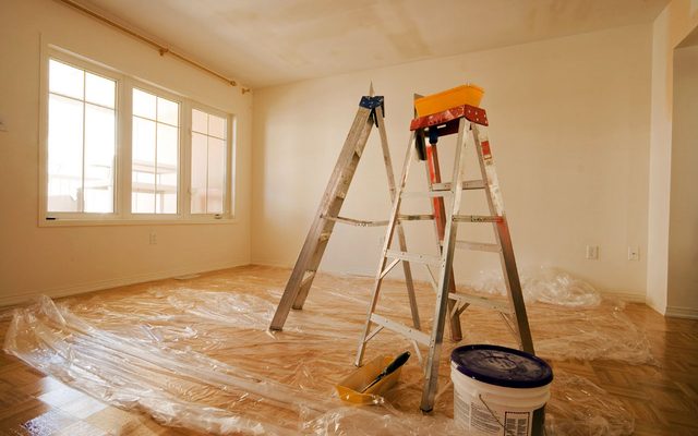 Home Renovation Work, Floor, Architecture